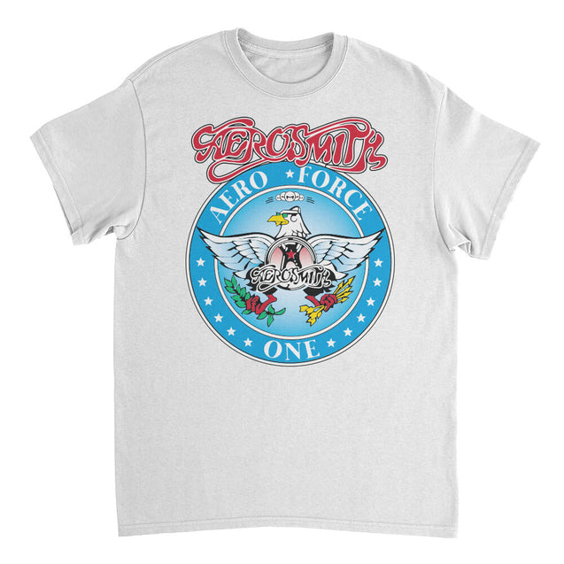 Waynes World Garth T-Shirt Aerosmith Aero Force - Textual Tees