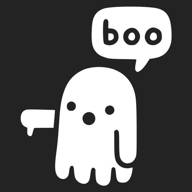 Ghost Says Boo T-Shirt - Textual Tees