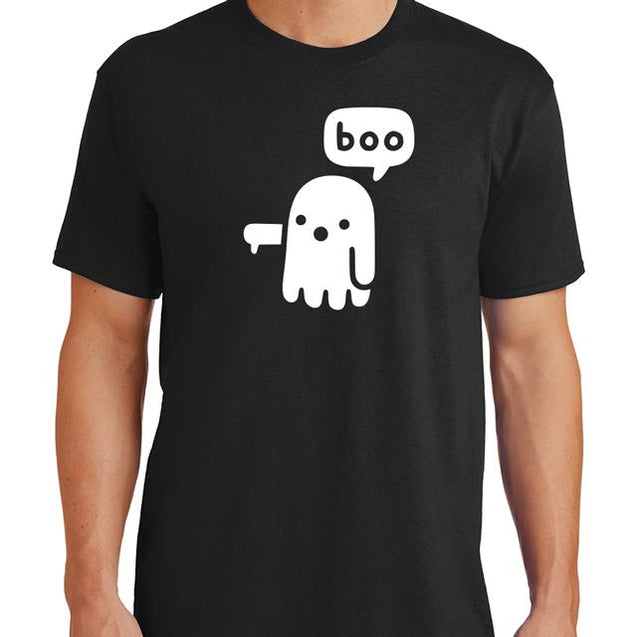 Ghost Says Boo T-Shirt - Textual Tees