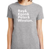 Ghostbusters Names T-Shirt - Textual Tees