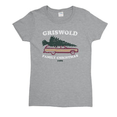 Griswold Family Christmas Womens T-Shirt - Textual Tees