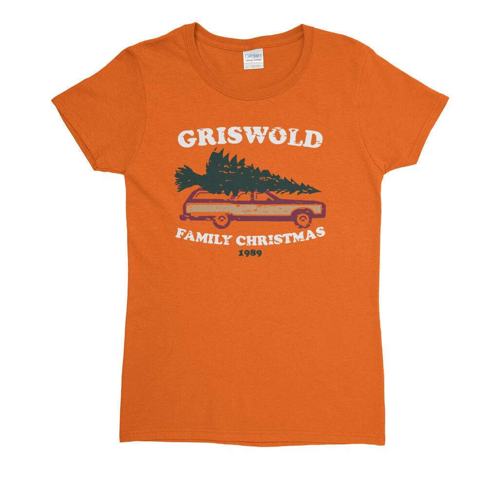 Griswold Family Christmas Womens T-Shirt - Textual Tees