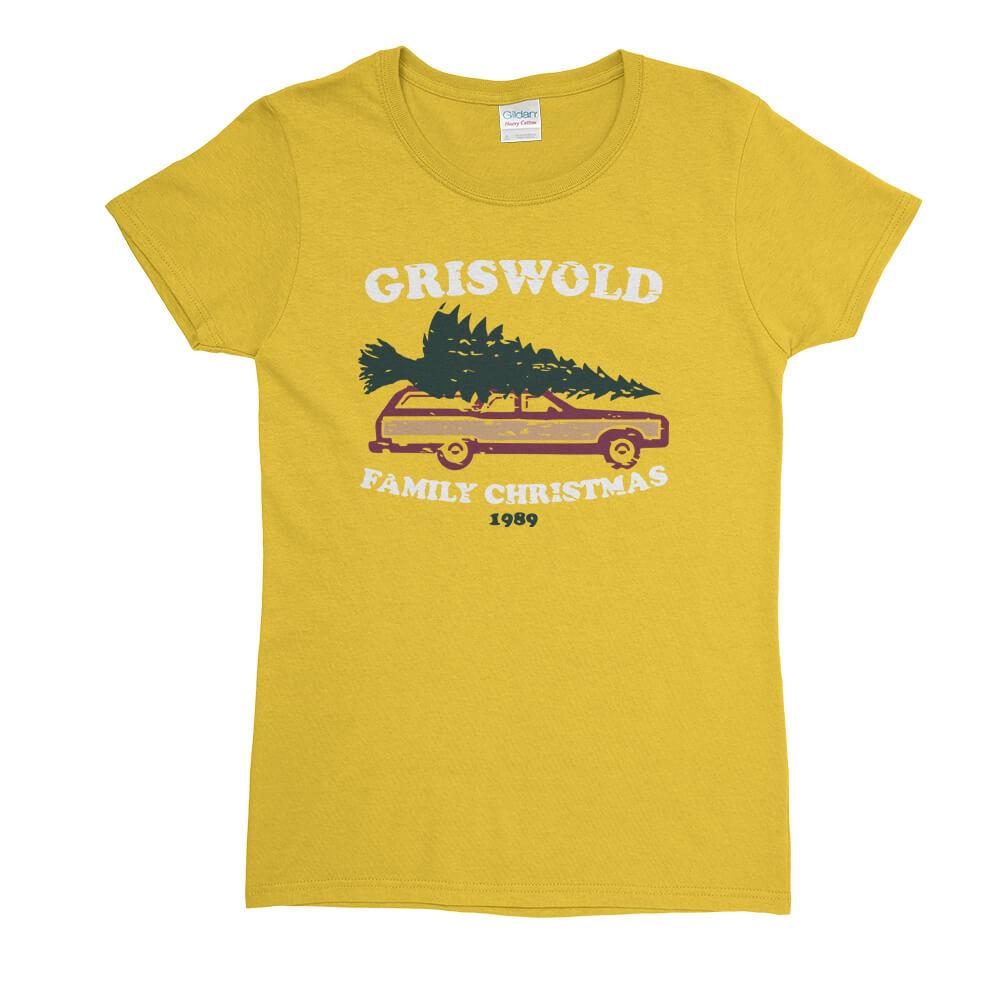 Griswold Family Christmas Womens T-Shirt - Textual Tees
