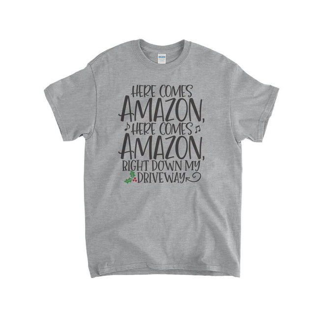 Here Comes Amazon Kids T-Shirt - Textual Tees