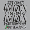 Here Comes Amazon Kids T-Shirt - Textual Tees