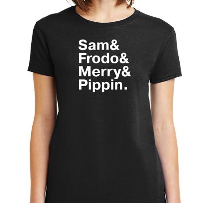 Hobbit Names T-Shirt - Textual Tees