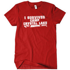 I Survived Camp Crystal Lake T-Shirt - Textual Tees