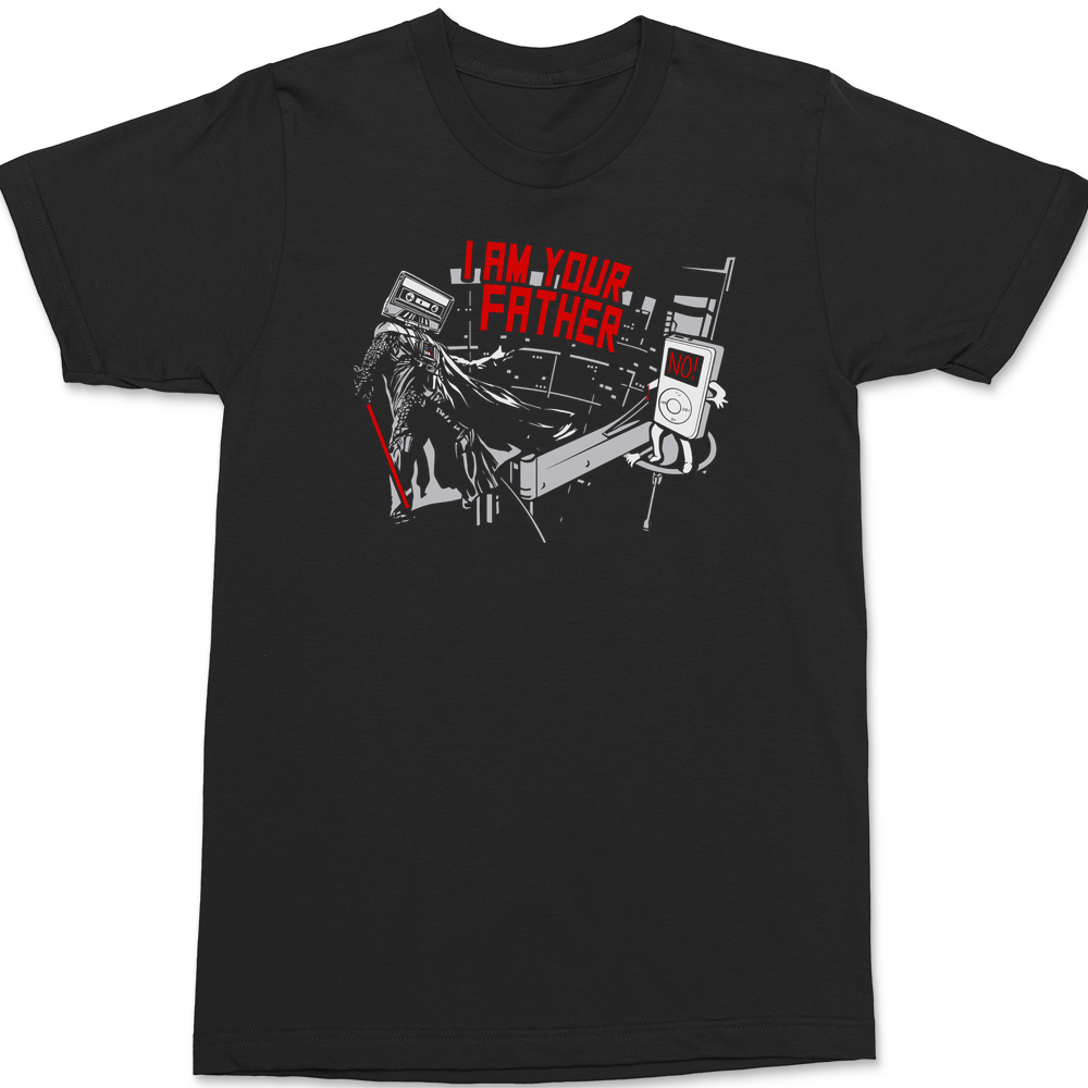 iPod I am Your Father T-Shirt BLACK