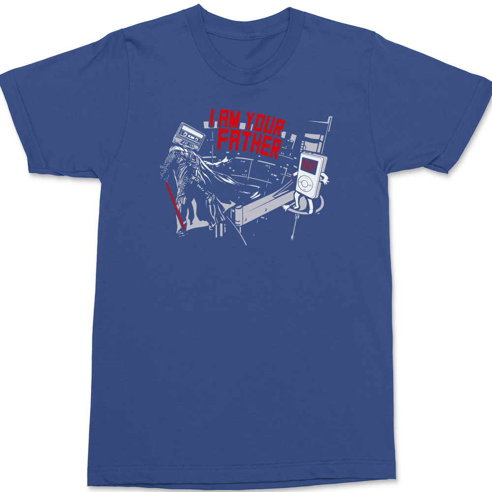 iPod I am Your Father T-Shirt BLUE