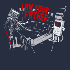 iPod I am Your Father T-Shirt Navy