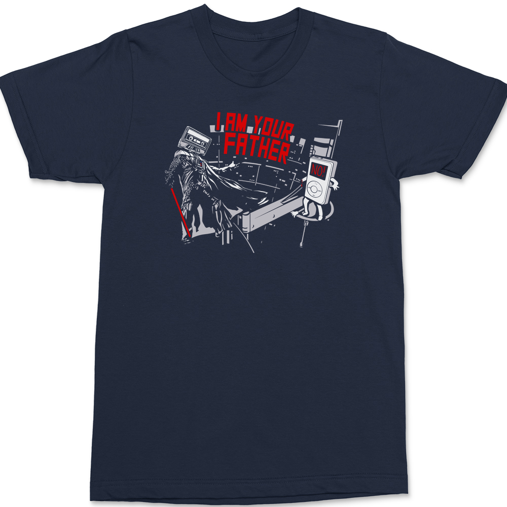 iPod I am Your Father T-Shirt Navy