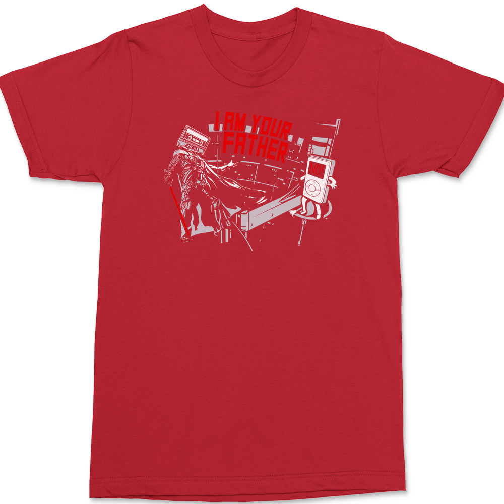 iPod I am Your Father T-Shirt RED