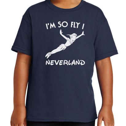 Im So Fly I Neverland T-Shirt - Textual Tees