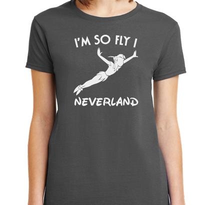 Im So Fly I Neverland T-Shirt - Textual Tees