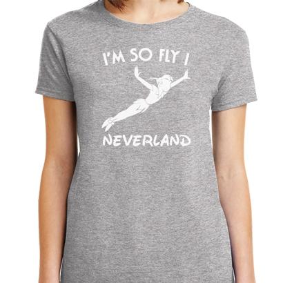 Im So Fly I Neverland T-Shirt - Textual Tees