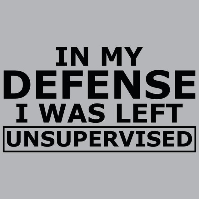 In My Defense T-Shirt - Textual Tees