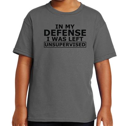 In My Defense T-Shirt - Textual Tees