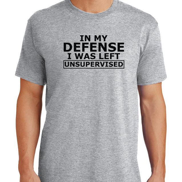 In My Defense T-Shirt - Textual Tees