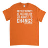 Intelligence Stephen Hawking Mens T-Shirt - Textual Tees