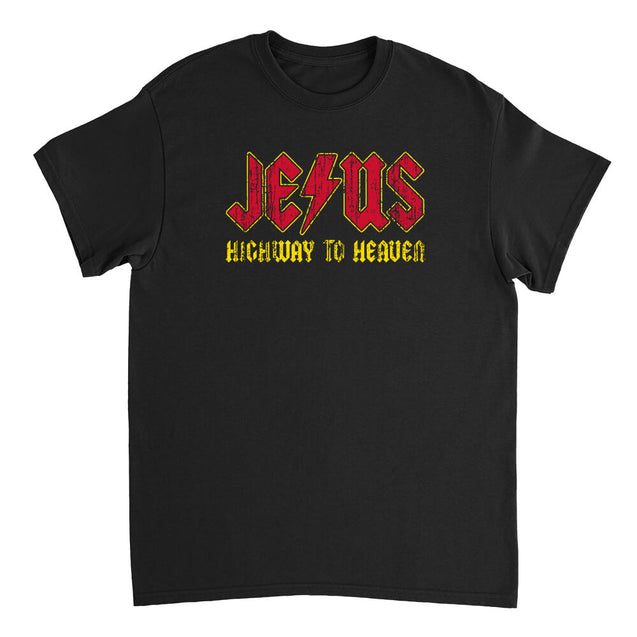 Jesus Highway To Heaven T-Shirt - Textual Tees