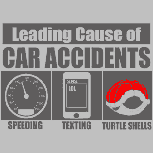 Leading Cause Of Accidents T-Shirt - Textual Tees