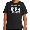 Lets Settle This Like Adults T-Shirt - Textual Tees