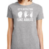 Lets Settle This Like Adults T-Shirt - Textual Tees