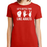 Lets Settle This Like Adults T-Shirt - Textual Tees