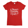 Merry Christmas Ya'll Womens T-Shirt - Textual Tees