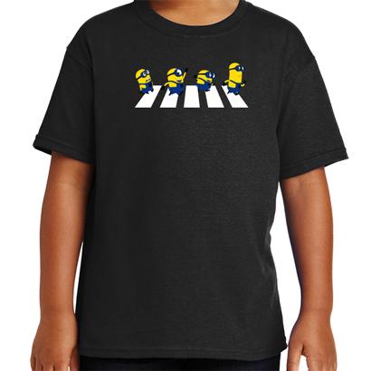 Minions Abbey Road T-Shirt - Textual Tees