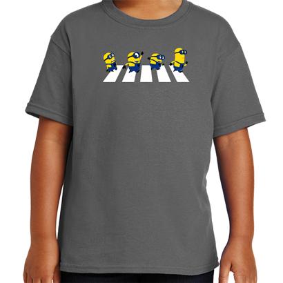 Minions Abbey Road T-Shirt - Textual Tees