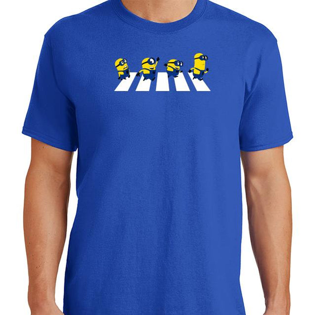 Minions Abbey Road T-Shirt - Textual Tees