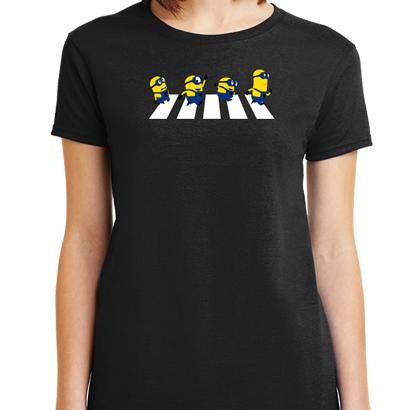 Minions Abbey Road T-Shirt - Textual Tees