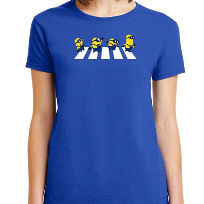 Minions Abbey Road T-Shirt - Textual Tees