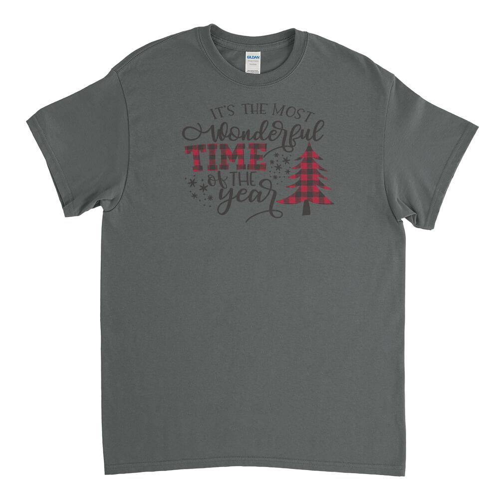Most Wonderful Time of The Year Mens T-Shirt - Textual Tees