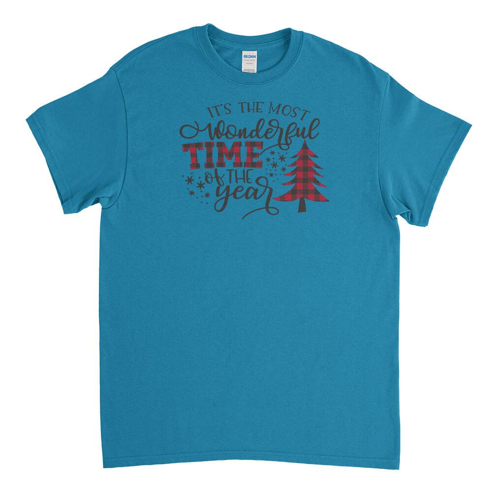 Most Wonderful Time of The Year Mens T-Shirt - Textual Tees