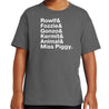 Muppet Babies Names T-Shirt - Textual Tees