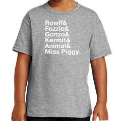 Muppet Babies Names T-Shirt - Textual Tees