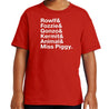 Muppet Babies Names T-Shirt - Textual Tees