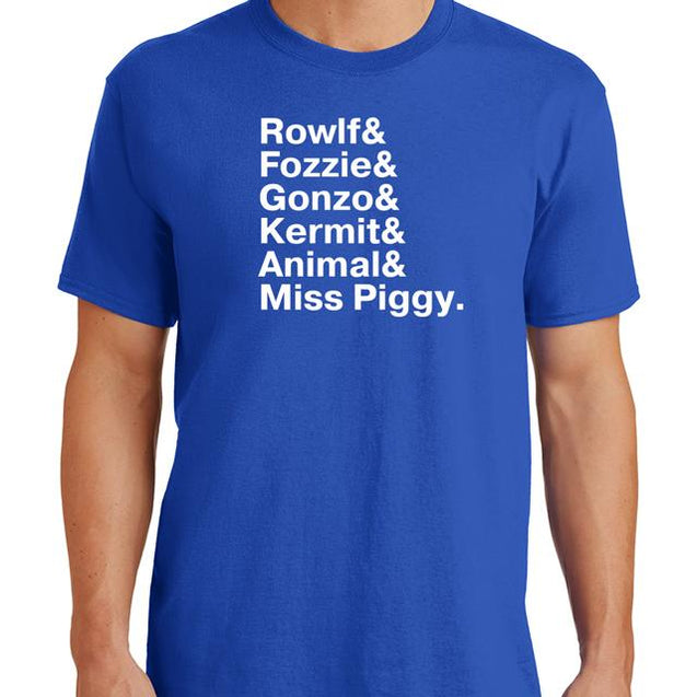 Muppet Babies Names T-Shirt - Textual Tees