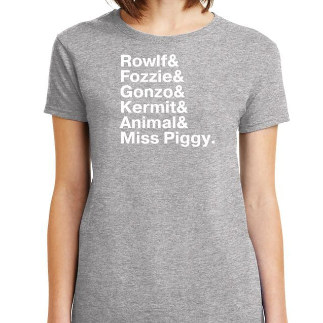 Muppet Babies Names T-Shirt - Textual Tees