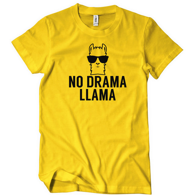 No Drama Llama T-Shirt - Textual Tees