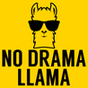 No Drama Llama T-Shirt - Textual Tees