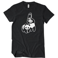 Panda Wrestling T-Shirt - Textual Tees