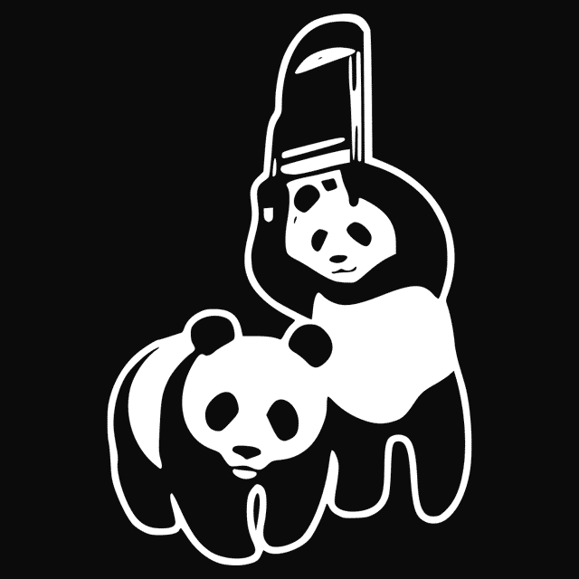 Panda Wrestling T-Shirt - Textual Tees