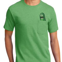 Pickle Rick Pocket T-Shirt - Textual Tees
