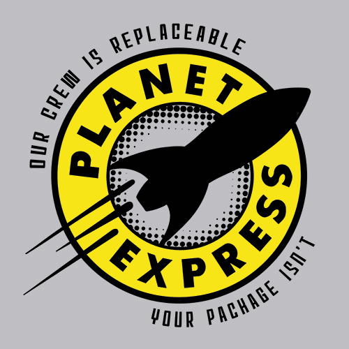Planet Express T-Shirt - Textual Tees