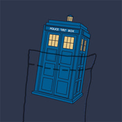 Tardis Pocket T-Shirt - Textual Tees
