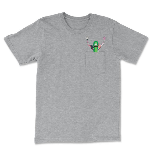 Rat Suit Pickle Rick Pocket T-Shirt - Textual Tees