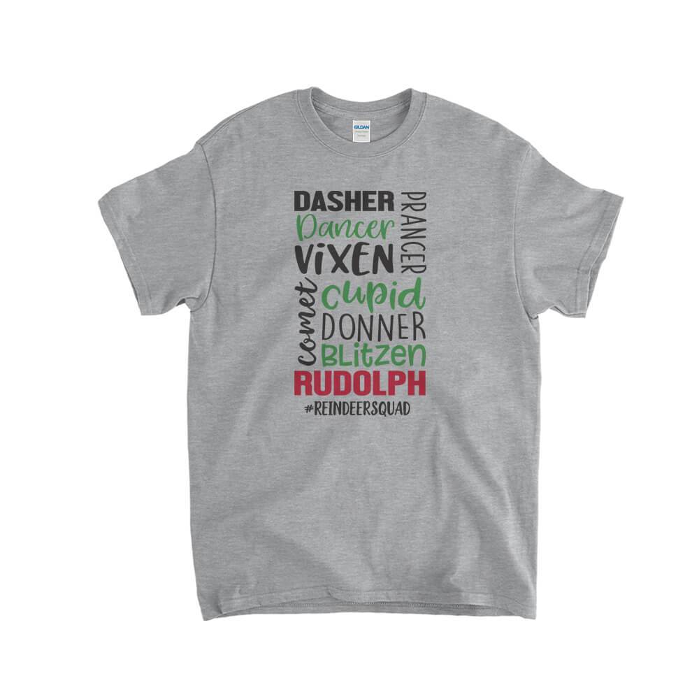 Reindeer Squad Kids T-Shirt - Textual Tees